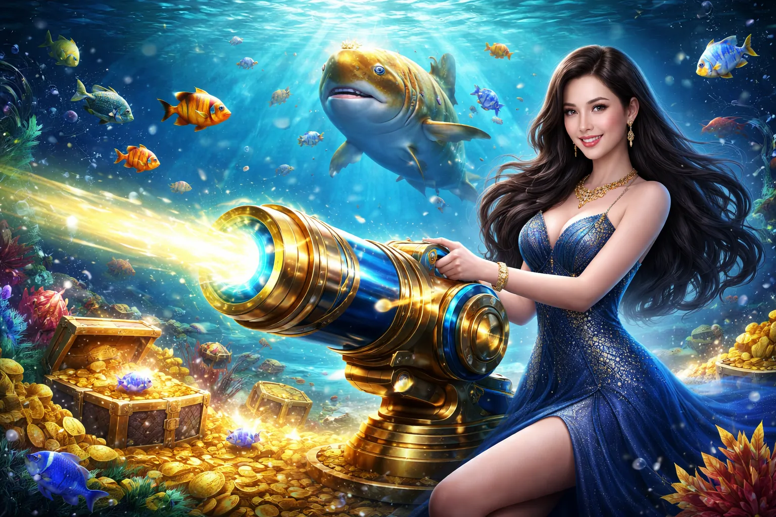 Hình ảnh chủ đạo mẹo săn cá hiệu quả tại 999bet.win